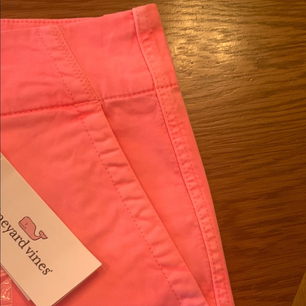 Vineyard Vines Neon Pink Women's Shorts - Picture 4 of 6